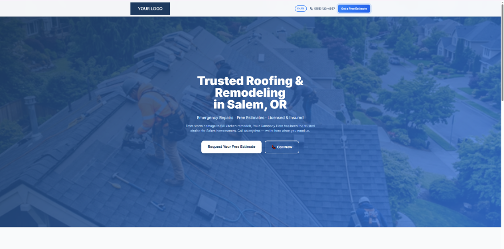 MYV Construction Website
